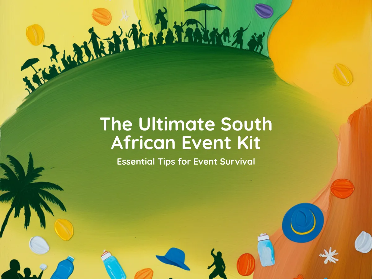 MY ULTIMATE SOUTH AFRICAN EVENT SURVIVAL KIT